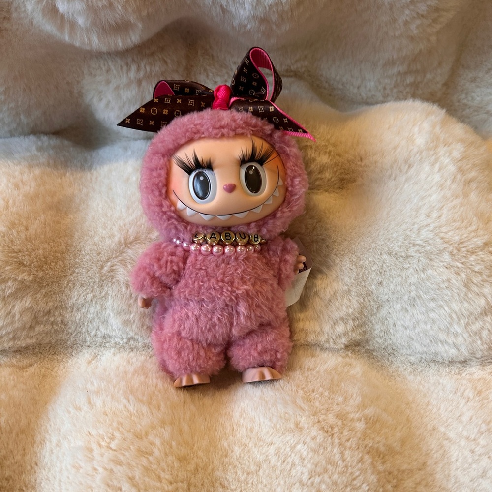 Labubu Macaron The Monsters Blind Box Plush. Colors are unknown. Never opened.